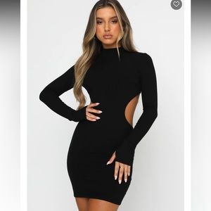 Break The Rules Mini Dress Black